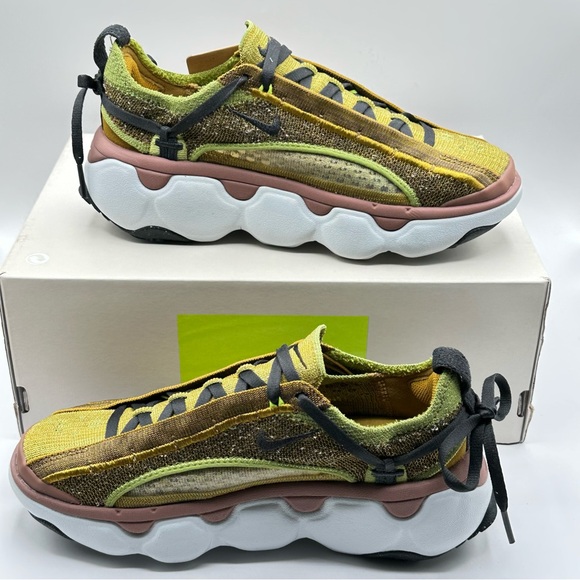 Nike Shoes - Women’s Nike Flyknit Bloom Pear Grey Bronzine FD2149 300 New